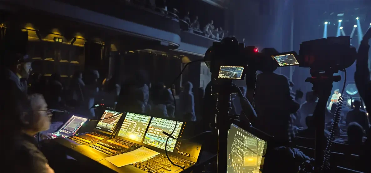 Multi-camera classical music concert livestream setup in Geneva